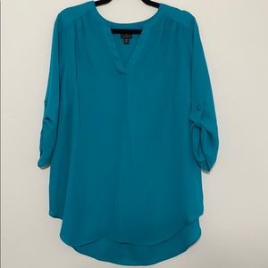 NWOT- teal blouse